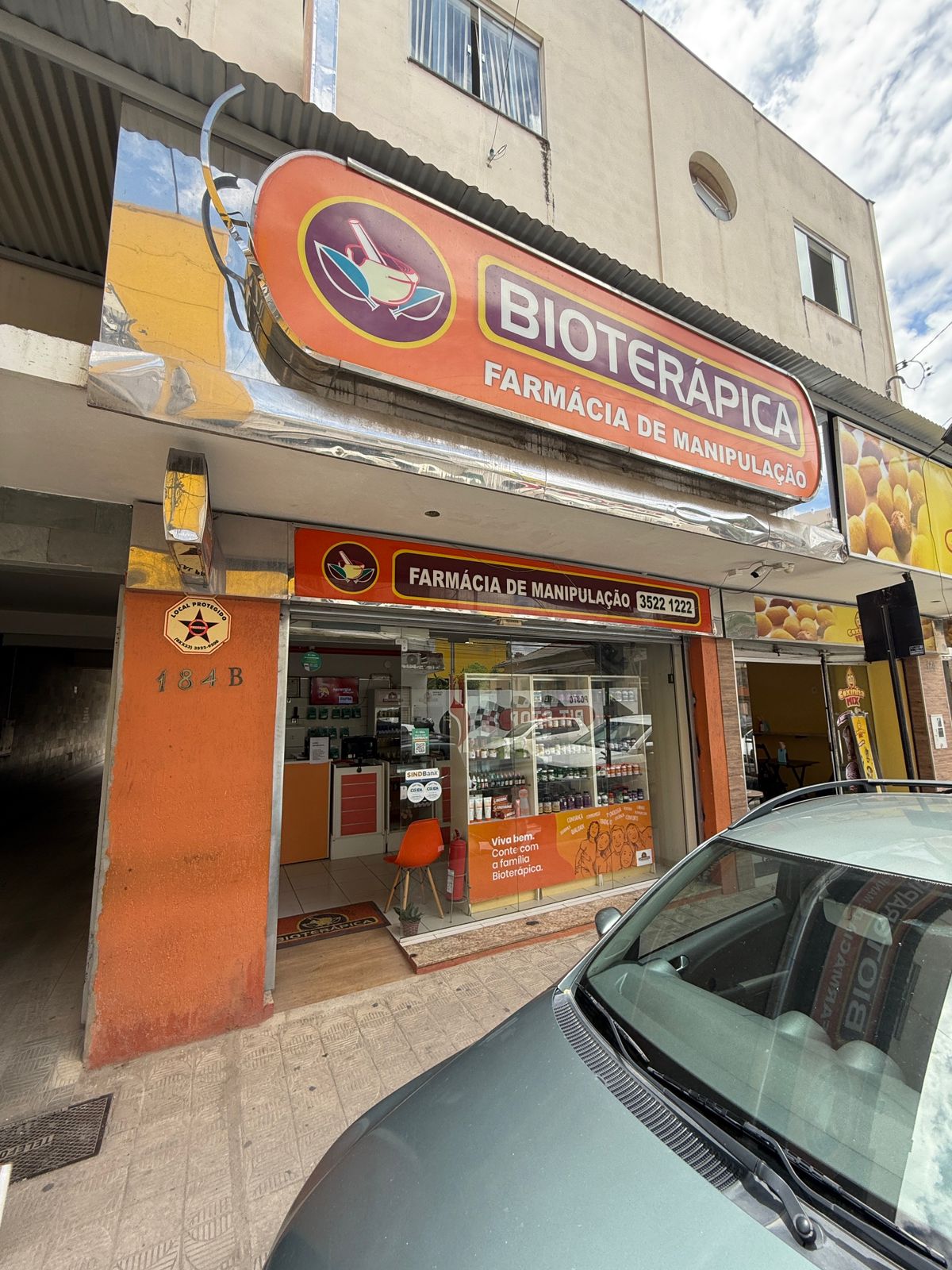Fachada de outra unidade ou estrutura da Bioterápica